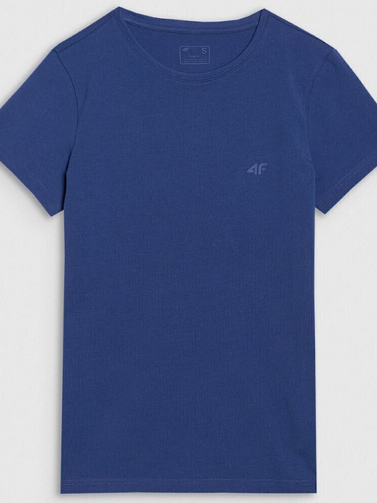 Women's Athletic T-shirt Navy Blue