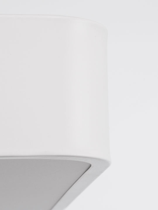 GloboStar Kamala Platz Draußen LED Panel 100W mit Warmes Weiß Licht