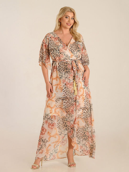 Rochie Maxi Pentru Nuntă / Botez Bej