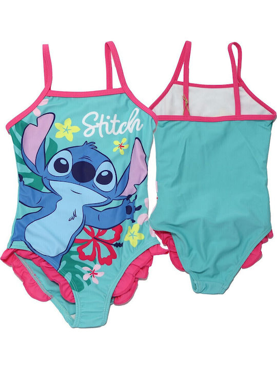 Disney Lilo & Stitch Детски Бански Една част turquoise