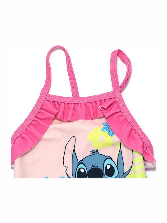 Disney Lilo & Stitch Παιδικό Μαγιό Ολόσωμο Γαλάζιο