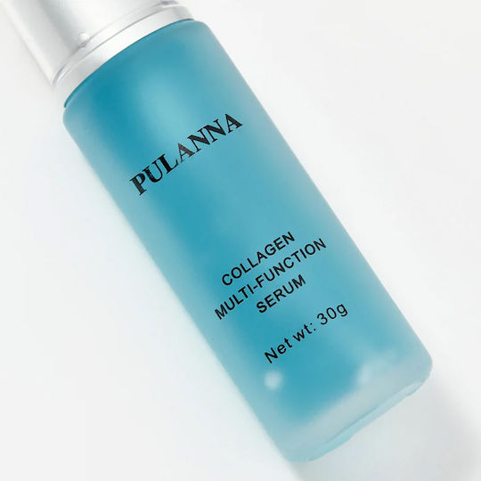 Pulanna Collagen Multi-Function Moisturizing & Anti-aging Serum Face with Hyaluronic Acid & Collagen for Radiance & Firming 30gr