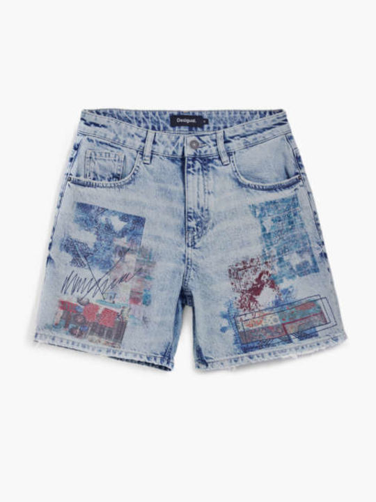 Inidan Γυναικεία Βερμούδα Τζιν Denim