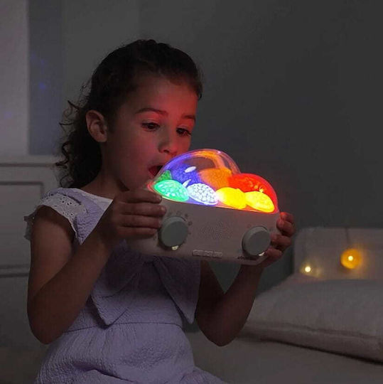 Cloud b Lampă de proiecție pentru copii Atingere Gri