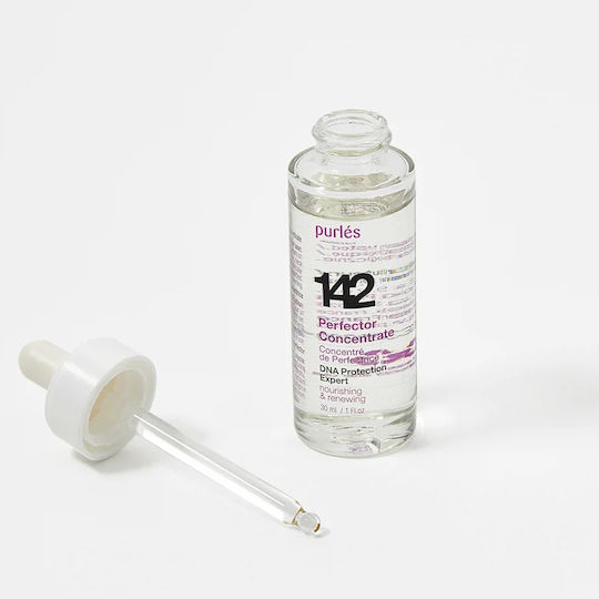 Purlés Serum de Concentrare 142 Perfector pentru Fata cu Vitamina C și Vitamina E pentru Strălucire și Revitalizare 30ml