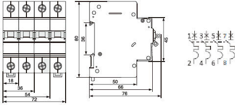 Overcurrent Switch 1000v Dc C 13a