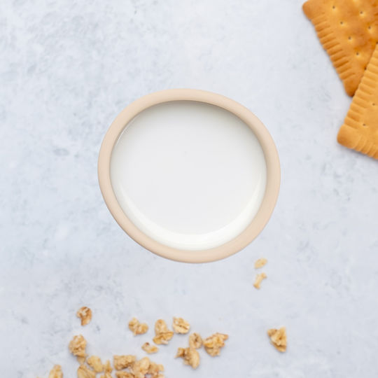 AppeKids Căniță pentru copii din Silicon Bej 180ml