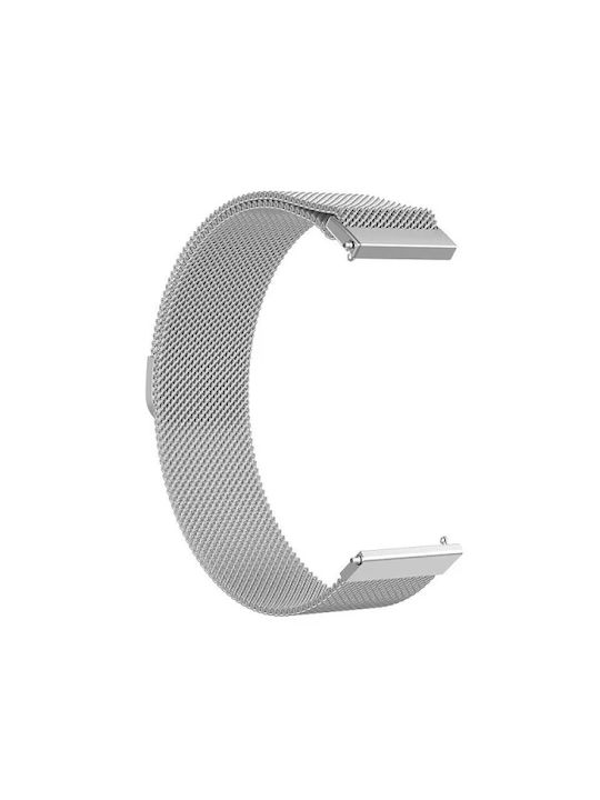 Best Accessories Milanese Strap Stainless Steel 22mm Silver Redmi Watch 5 Active Watch 5 Lite Galaxy Watch 46mm Gear S3 Amazfit GTR 3 GTR 3 Pro Realme Watch S Pro Huawei Watch GT GT Pro