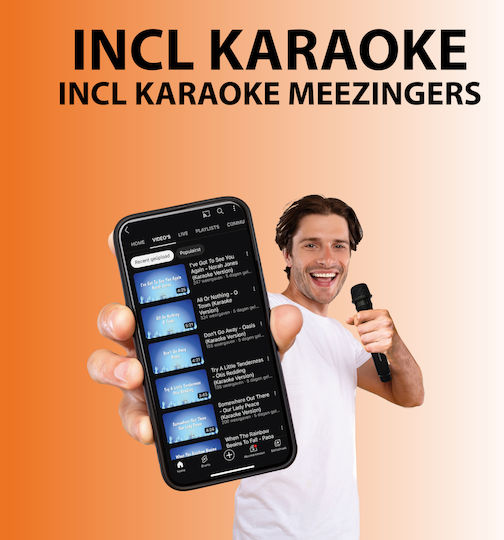 N-Gear Karaoke Speaker with Wireless Microphone and Lighting Effects Let's Go Party 5150 in Black Color