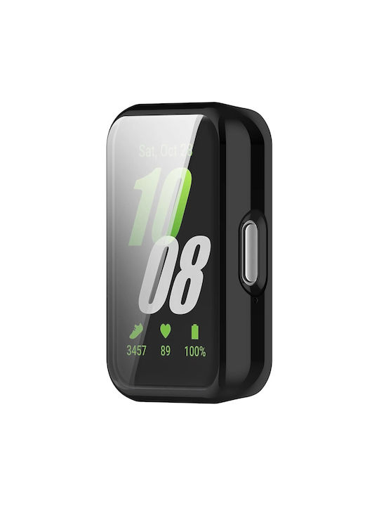 Best Accessories Silicone Tpu Protective Case Screen Cover Samsung Galaxy Fit 3 Sm-r390 Black