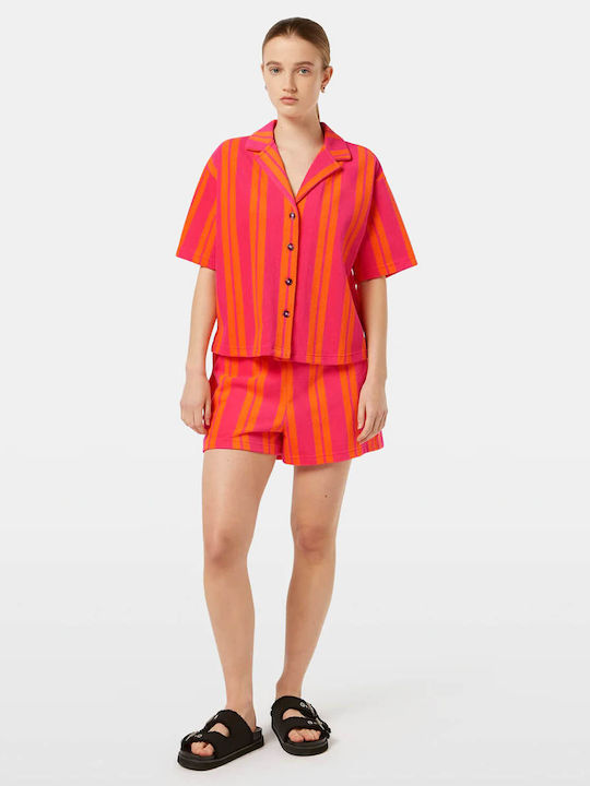 Scotch & Soda Γυναικείο Πουκάμισο Pink