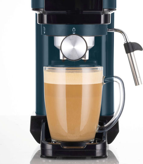 Ariete 1399/18 Μηχανή Espresso 1300W Πίεσης 15bar Μπλε