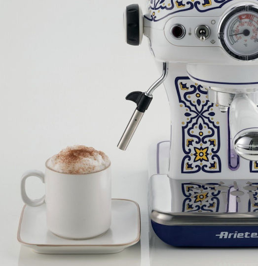 Ariete Capri 1389/1C Espresso Coffee Machine 850W Pressure 15bar White M13891CAR0