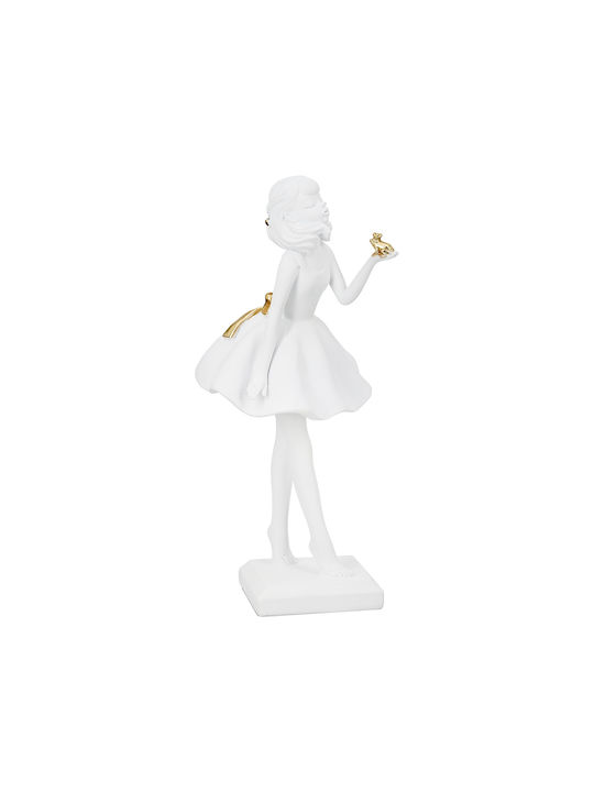 ArteLibre Decorative Figure made of Metal 11x11x24cm 1pcs