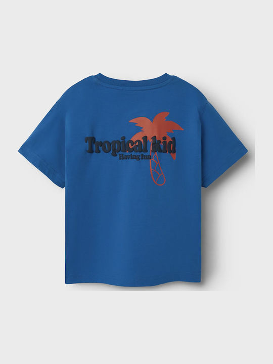 Name It T-shirt Star Sapphire Blue