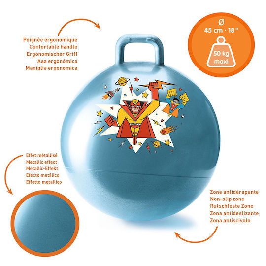 Djeco Hop Hop Ball "Super Hero"