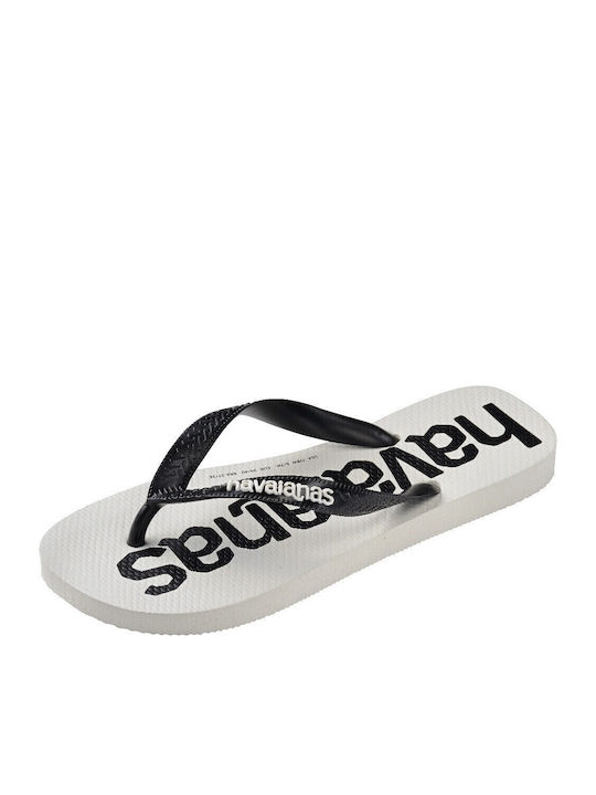Top Logomania 2 Herren Flip Flops Weiße