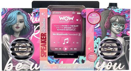 WOW Generation Ηχείο Bluetooth Πολύχρωμο