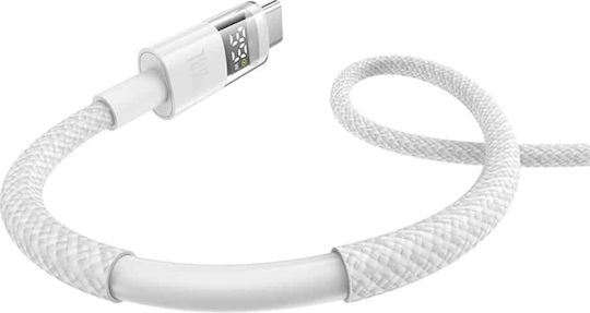 Baseus USB 2.0 Cable USB-C male - USB-A 100W White 2m (P10382701211-01)