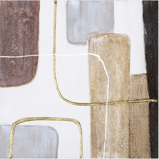 ArteLibre Δίπτυχος Πίνακας σε Καμβά 40x40cm