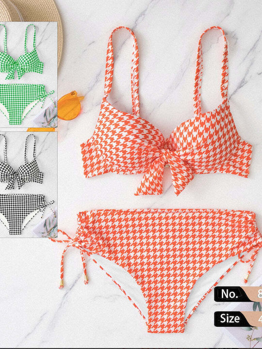 Bikini-Set Hohe Taille BLACK