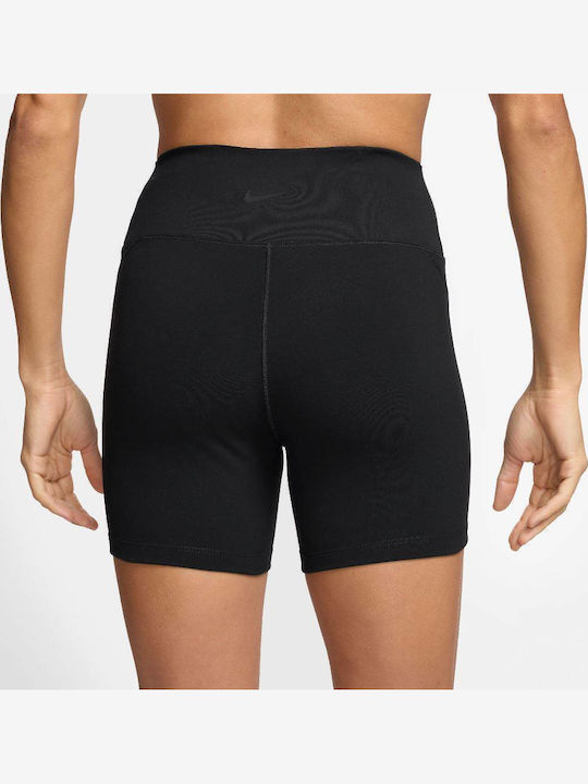 Hj3646-010 Nike One Dri-fit High-waisted 5in Short Nvity Black Color