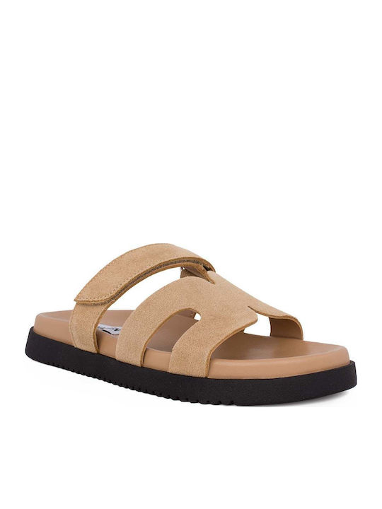 Γυναικεία Σανδάλια Flatforms Μπεζ