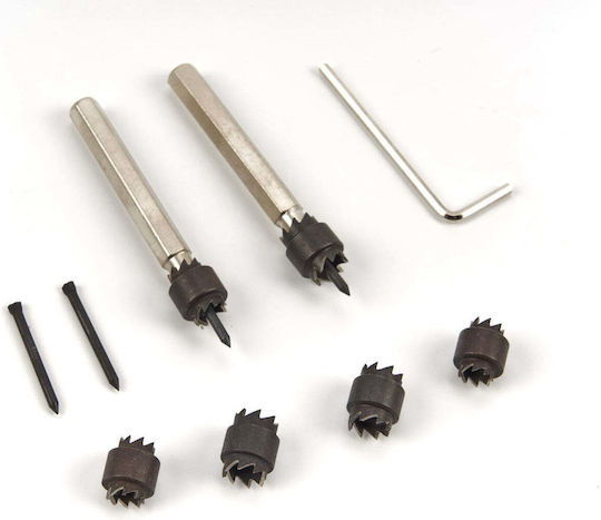 Spot Weld Drill Bit Set - 9 Pieces Hbm