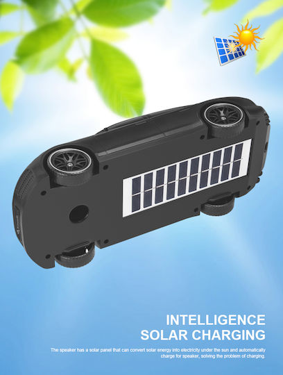 Kisonli B5 Ηχείο Bluetooth 10W με Ραδιόφωνο και Διάρκεια Μπαταρίας έως 8 ώρες Μαύρο