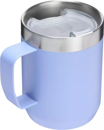 Stanley Classic Legendary Camp Mug Ποτήρι Θερμός Ανοξείδωτο BPA Free 230ml Hydrangea