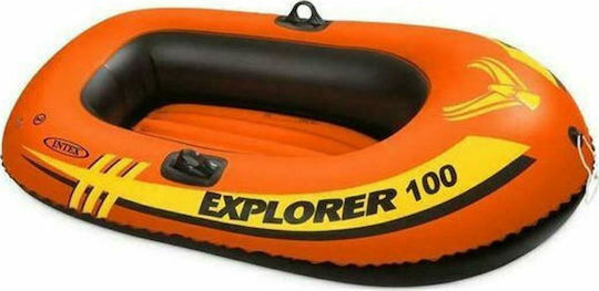 Intex Explorer Pro 100 Inflatable Boat for 1 Person Red 160x94cm