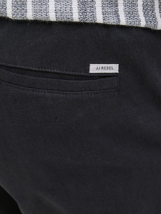 Jrebkenni Herrenhose Elastisch Schwarz