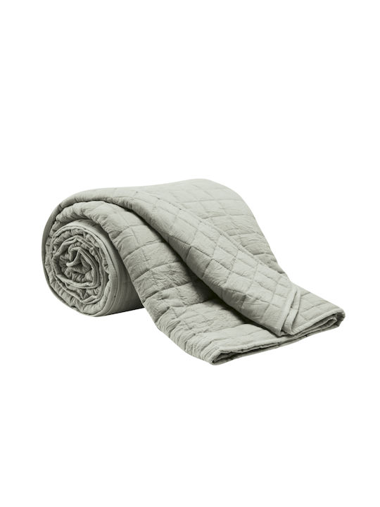 Kentia Vegas Tagesdecke Anderthalbbetten aus Polyester Olive Green 180x240cm