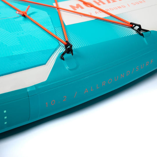 Jobe Mohaka Φουσκωτή Σανίδα SUP / Windsurf με Μήκος 3.09m Τιρκουάζ