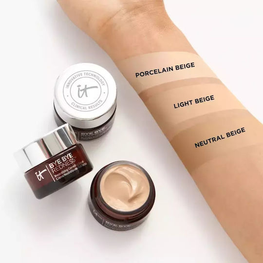 it Cosmetics Bye Bye Redness Porcelain Beige Licht Creme Gesicht Nacht 11ml