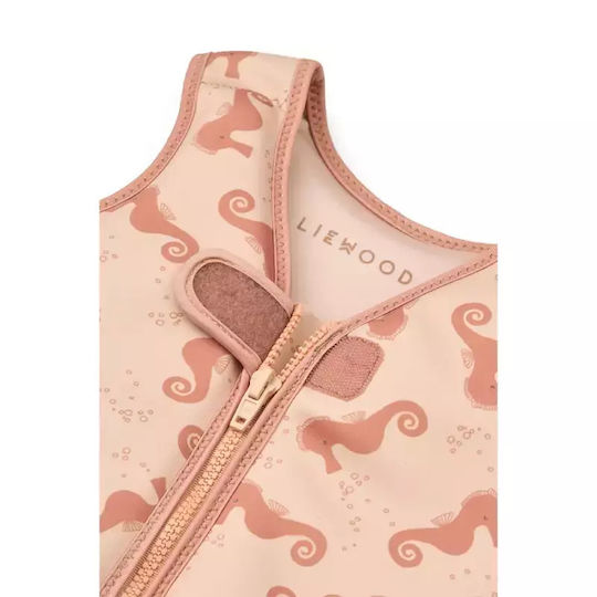 Liewood Σωσίβιο Γιλέκο Dove 19-30 Kg Sea Horse Apple Blossom