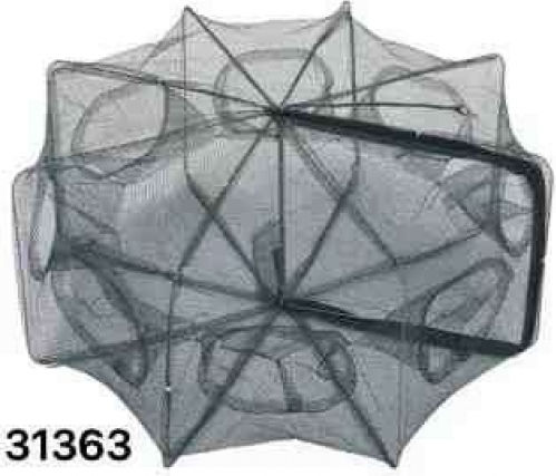 Foldable Mesh Bait Trap with 8 Entries D60cm