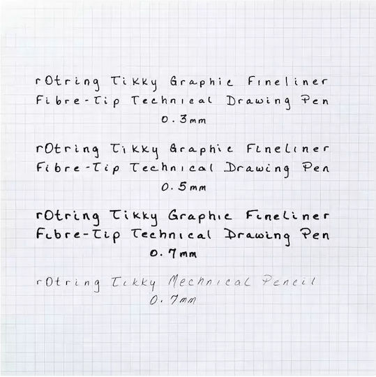 Rotring R Tikky Graphic Rapidograph 0.3mm