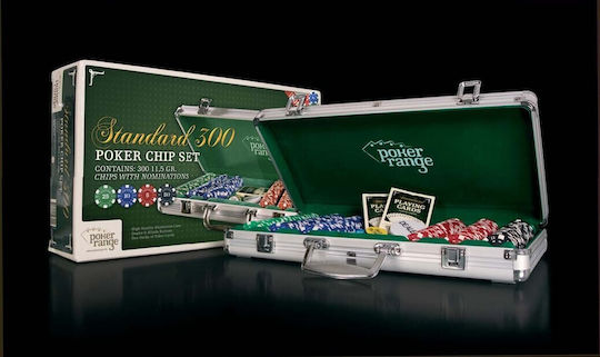 Amigo Set 300 Poker Chips 11.5gr in Suitcase