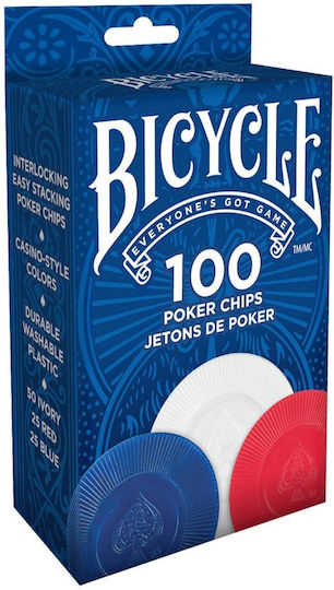 Bicycle Set 100 Fise de Poker 38.1mm / 2gr