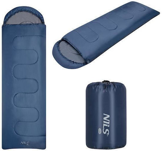 Nils Sleeping Bag Single Granatowo-szary