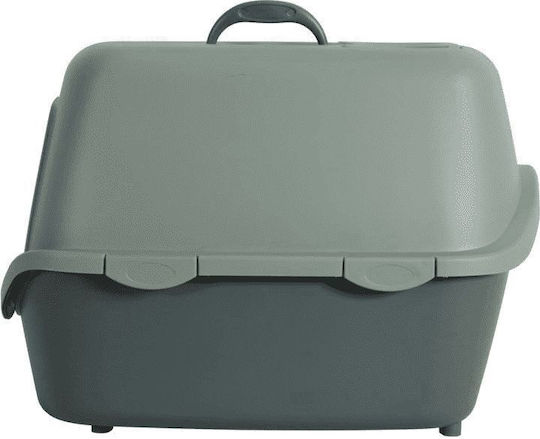 Zolux Cat Toilet Closed with Filter Green L56 x W40 x H40cm