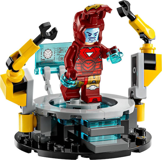 LEGO Marvel Iron Man's Laboratory - Hall of Armor for Ages 8+ 384 Pieces