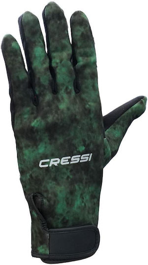 CressiSub Green Hunter Diving Gloves 2mm