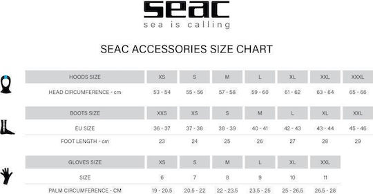 Seac Anatomic Καλτσάκια 7mm