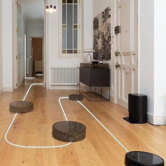 Cecotec Conga Twice Roller Home&Fill Σκούπα Ρομπότ με Χαρτογράφηση Laser & Απορρόφηση 8000Pa Μαύρη