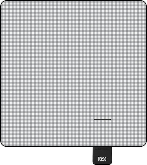 Picnic Blanket 200x200cm In Gray Color
