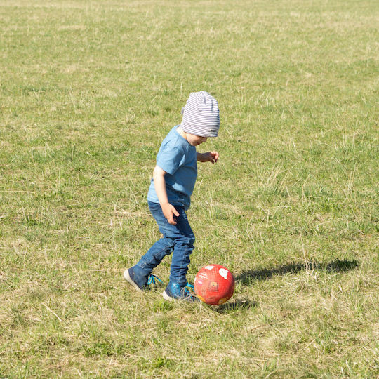 Sigikid Kinderluftball Beige 17cm