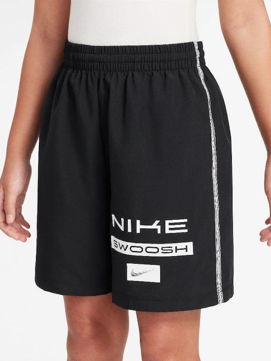Детски шорт/бермуда Спортен Текстил Dri-Fit Woven Black / White
