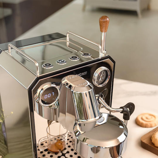 Cecotec Baristeo Intima Μηχανή Espresso 1850W Πίεσης 15bar Καφέ